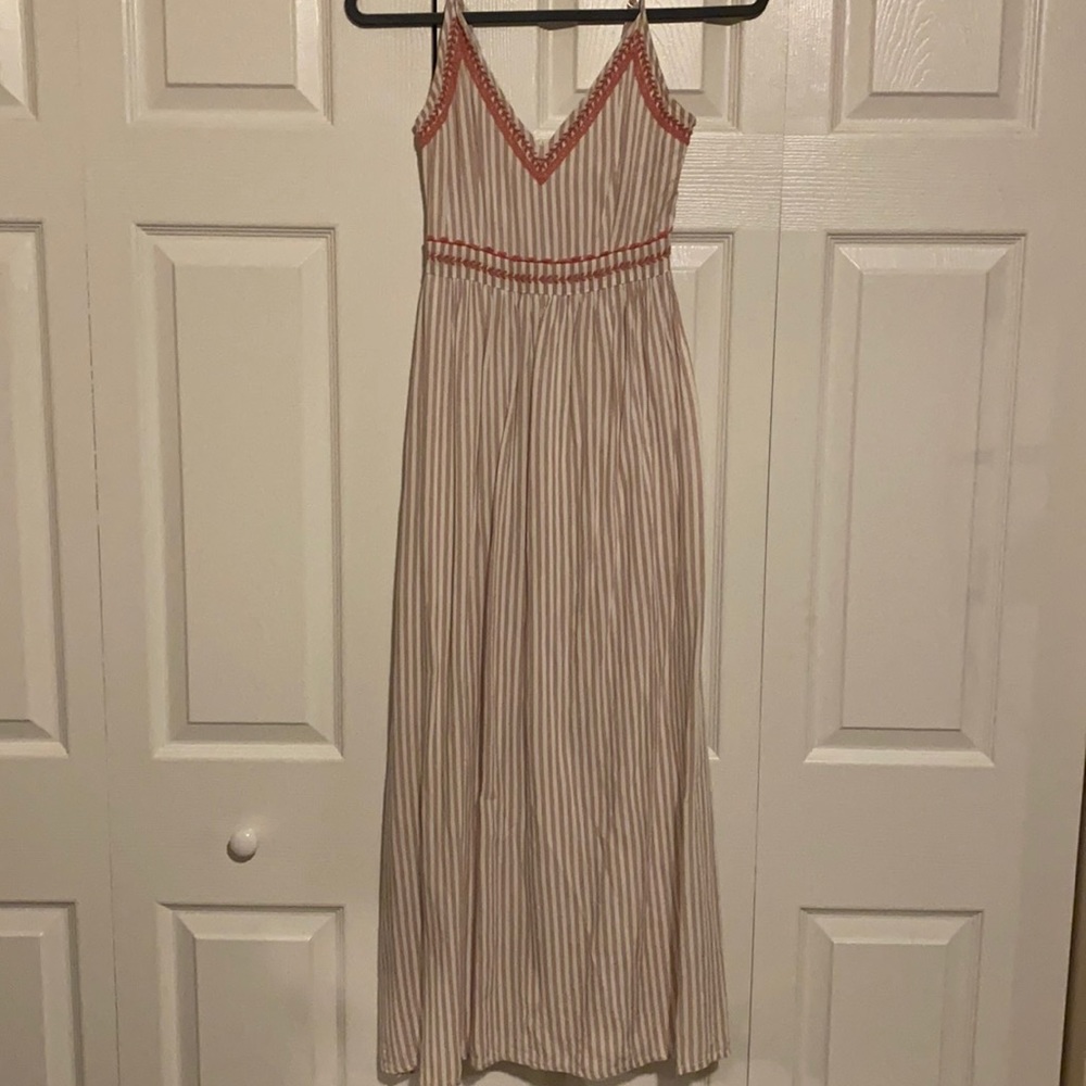 Dusty rose, maxi dress